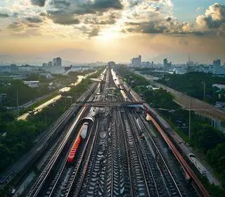 expansão da rede de trilhos em São Paulo