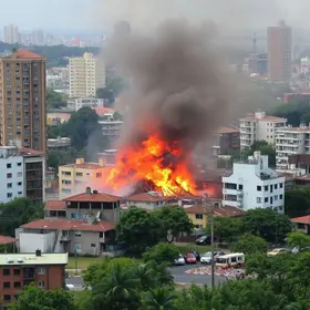explosão em São Paulo
