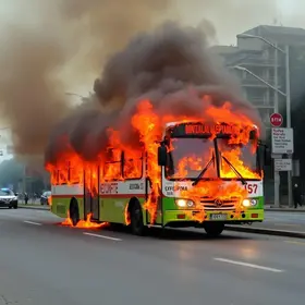 incêndio na Guarapiranga