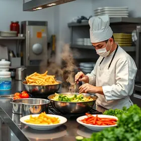 segurança na cozinha