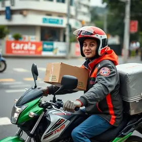 motorista que salvou entregador em SP