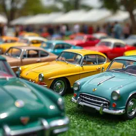 encontro de colecionadores de miniaturas de carros