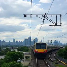 trem entre SP e Santos
