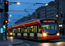 Luz para Poá de transporte público