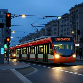 Luz para Poá de transporte público