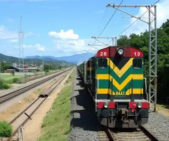 expansão sobre trilhos
