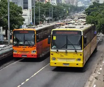 frota de ônibus em SP