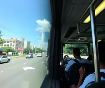 passageiro ferido em ônibus